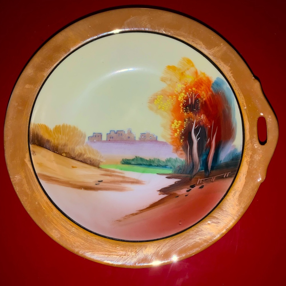 Chikaramachi Iridescent Hand Painted Bowl